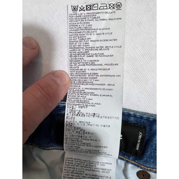 DSQUARED2 Mens Slim Jean Jeans IT44 W30 Blue Denim S71LB0594S30342470 NWT - Picture 10 of 16